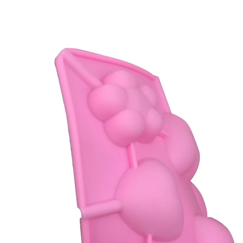 DIY леденец форма для шоколада силиконовые плесень пудинг Любовь бабочка цветок