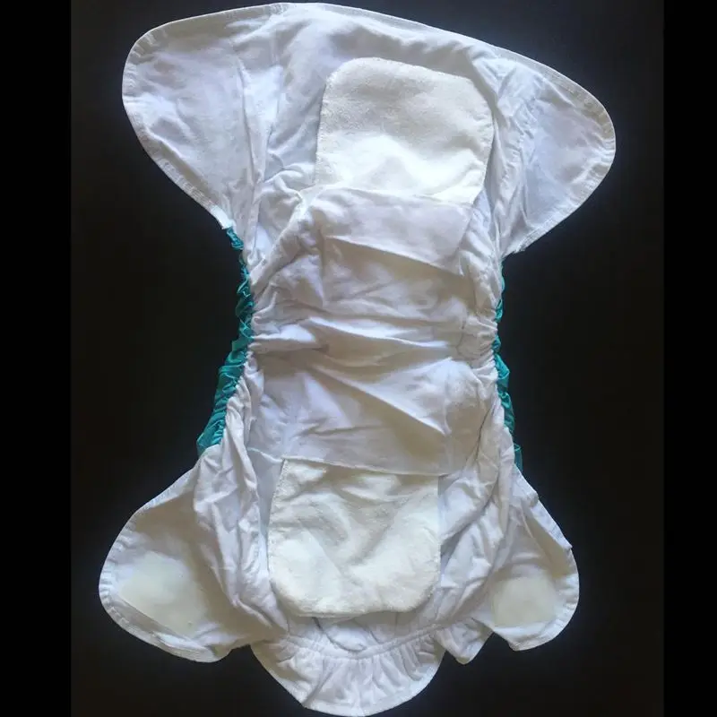 FUUBUU2023-WHITE-90-130CM ABDL традиционные подгузники для взрослых/Водонепроницаемые шорты/недержание/водонепроницаемые и дышащие