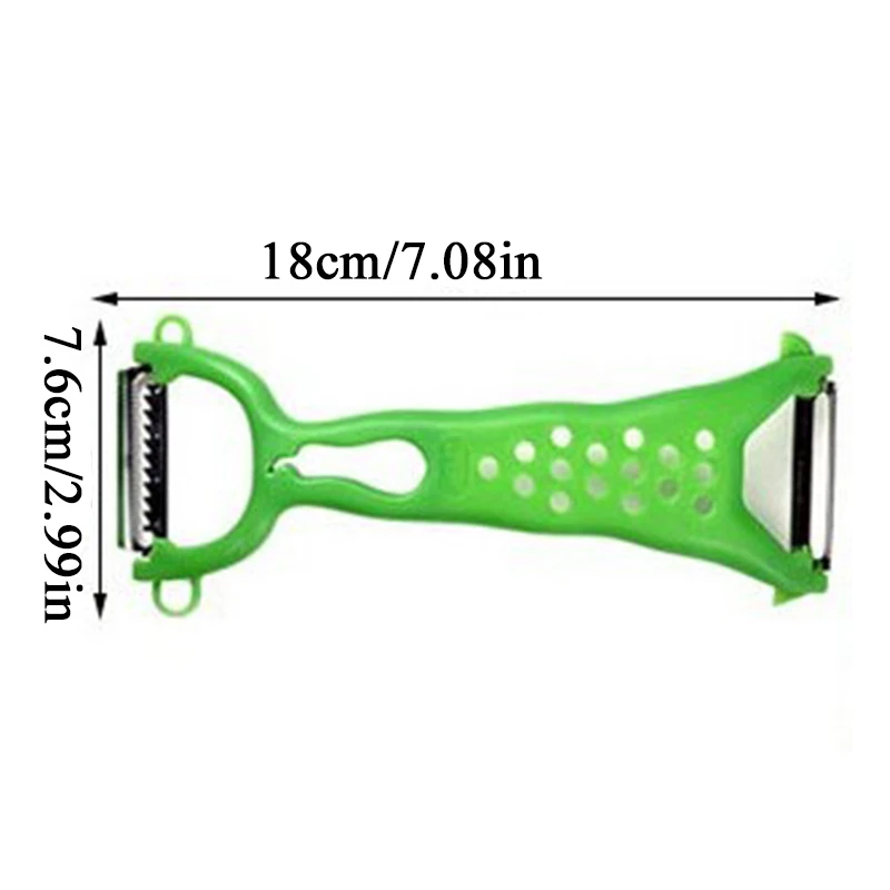 

Household Fruit Planer Kitchen Multi-function Random Color Paring Knife Scraper Peeler Vegetables Potatoes Kitchen Gadgets