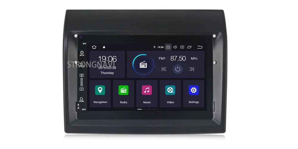 Ips DSP Android 9,0 7 дюймов Автомобильный Радио dvd-плеер gps для Fiat Ducato 2008- Citroen Jumper peugeot Boxer видео навигация