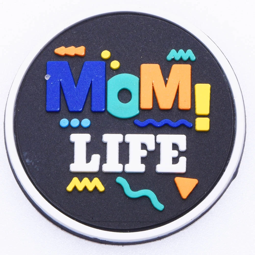 1 pcs Black Girl Magic Croc Charms BLM PVC Shoe Accessories for Clog Sandals Girls Buckle Decorations Kids Party Gifts