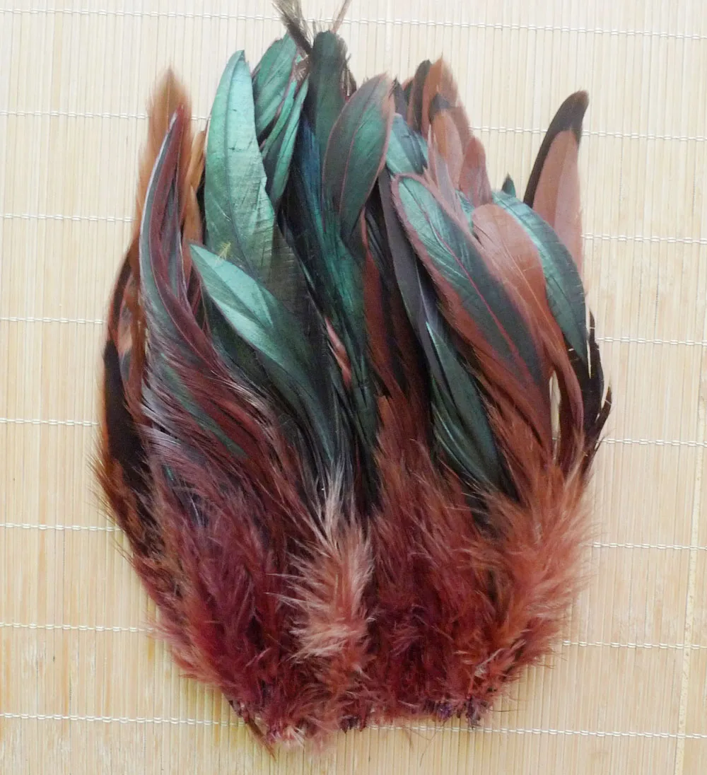 Красивые 100 шт. 12 5-20 см коричневые цыпленок фазана хвост - Цена: 213.43