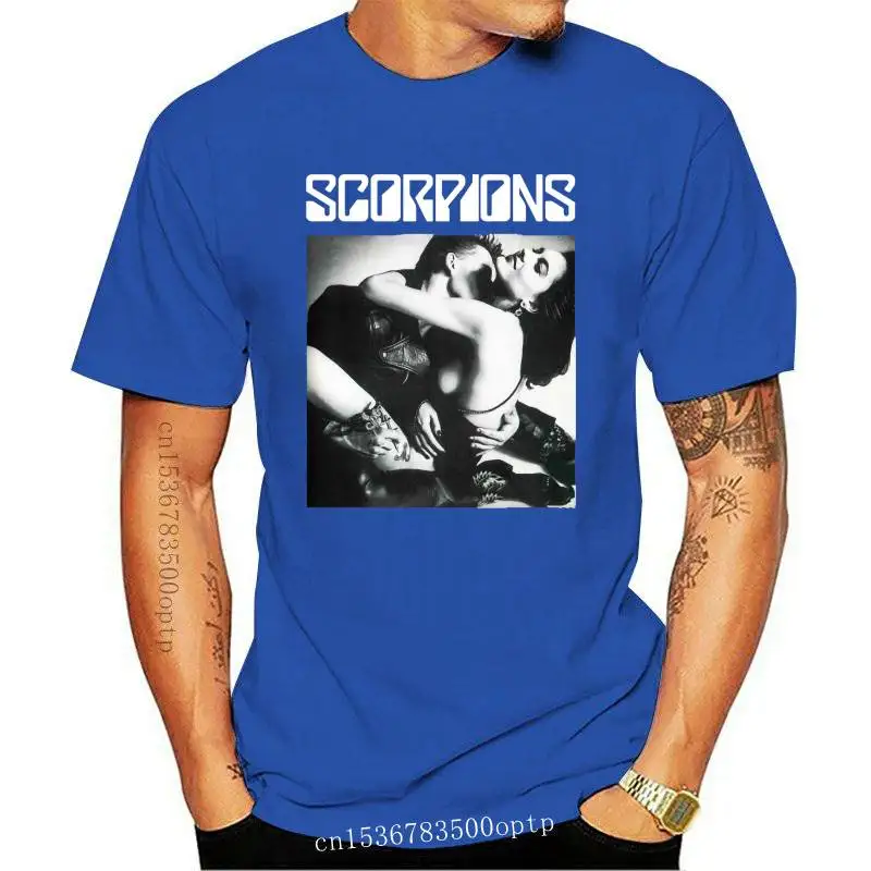 

New Men's Printed Scorpions Band T Shirt Scorpions Band Passion T- Shirts
