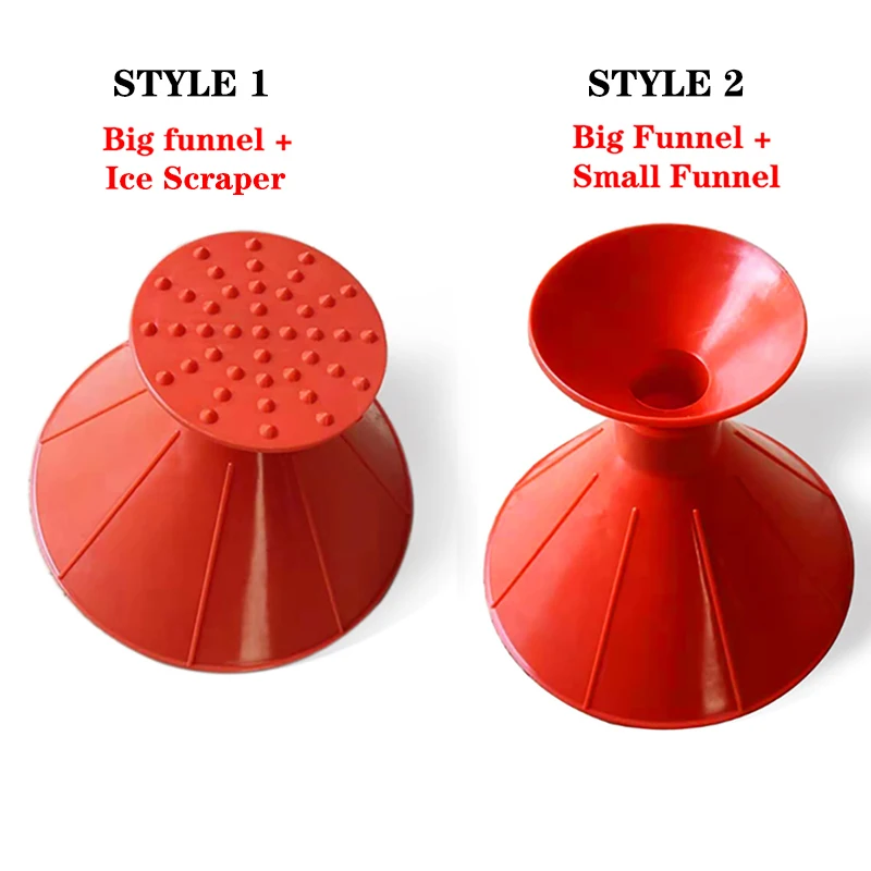 Авто волшебное окно лобовое стекло автомобиля скребок для льда в форме воронки