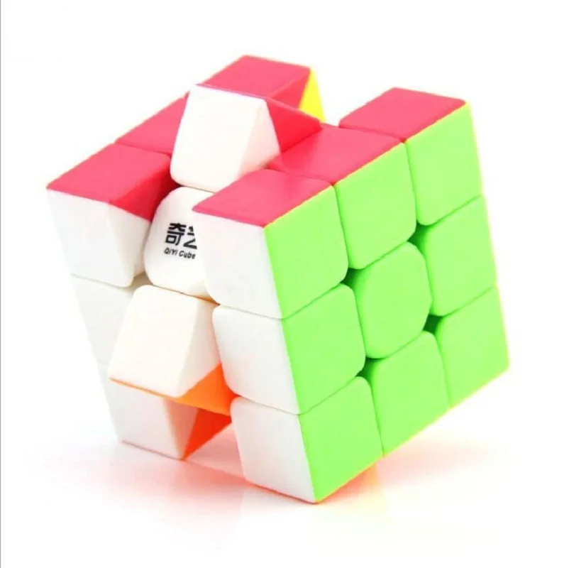 Qiyi Warrior W 3x3x3 скоростной куб без наклеек профессиональный магический Пазлы