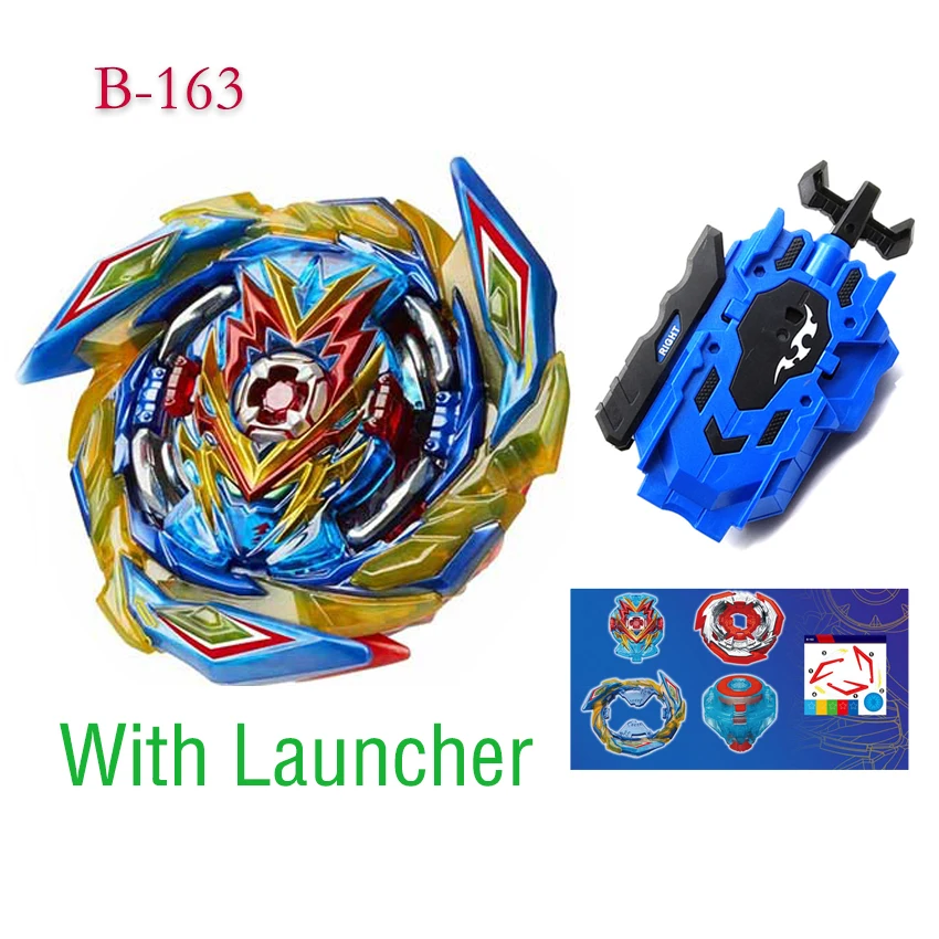 Beyblades Burst Super King B 163 супер доблестная песня bayblade Арена топ игрушки для