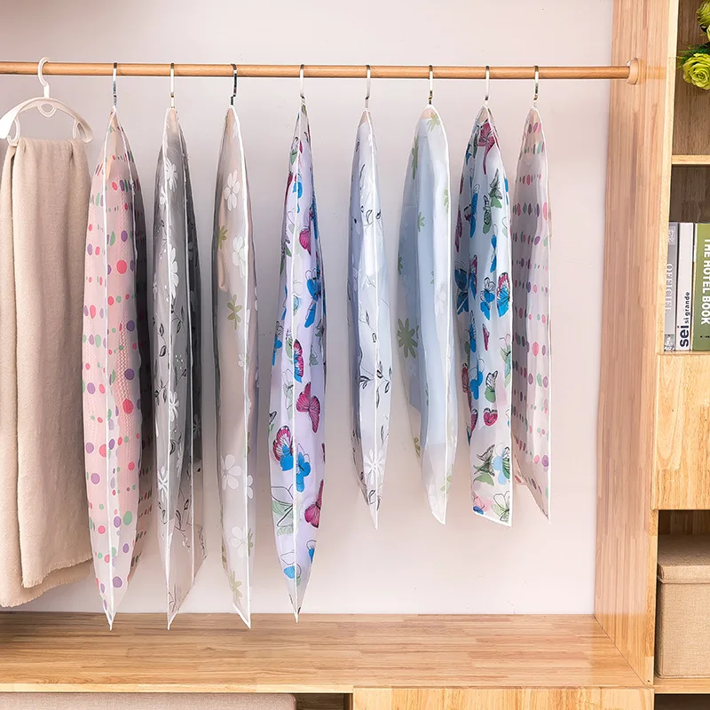 Прозрачная Водонепроницаемая подвесная сумка для хранения одежды свитера|Чехлы