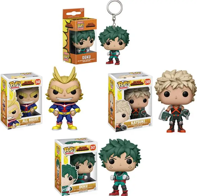 Funko Pop Оригинальная фигурка My Hero Academia виниловая Коллекционная модель игрушка для
