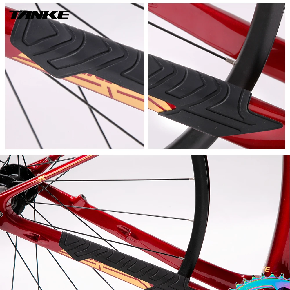 Наклейка на раму велосипеда TANKE защита от царапин противоскользящая наклейка