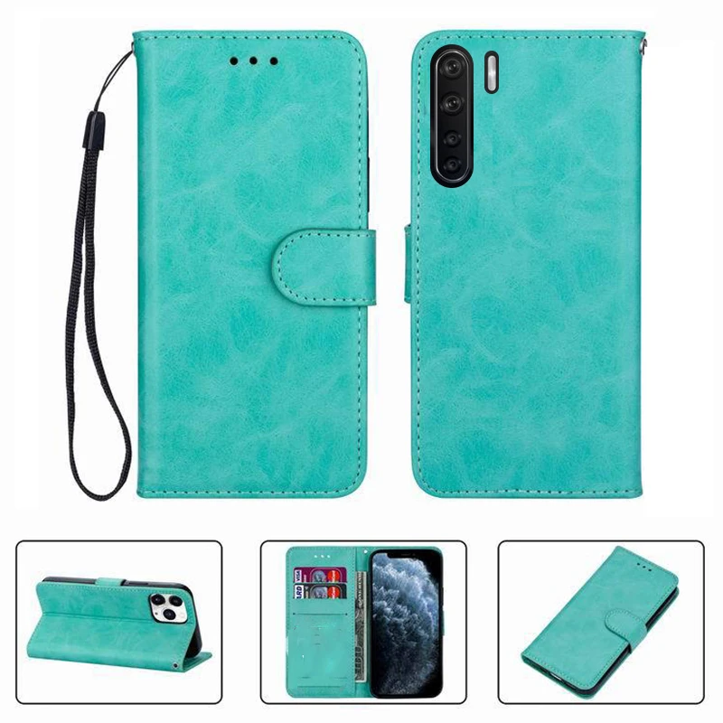 For Oppo Reno3 5G Youth Reno 3 PCLM50 PCHM30 CPH2043 Wallet Case High Quality Flip Leather Phone Shell Protective Cover Funda