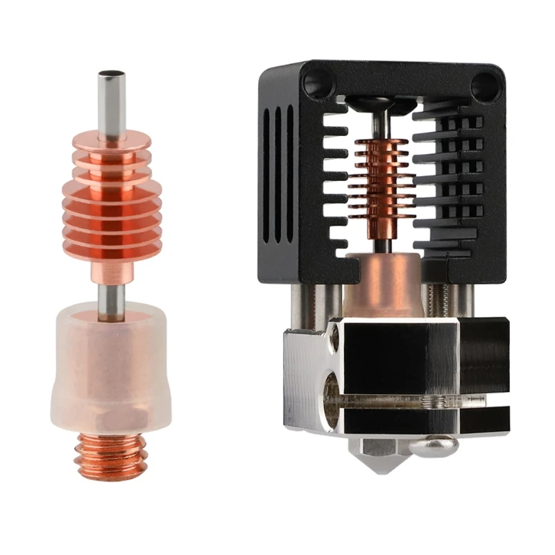 

Mosquito Hotend High-temperature Resistant Copper Alloy Hotend for Upgrated Voron 0.4mm Nozzle Aperture 3D Printer K3NB