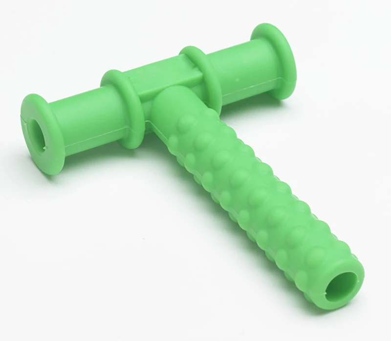 Tubo de mascar masticable para beb&eacute;, mordedor con Motor Oral, herramientas tuxturadas para autismo, juguetes de terapia sensorial, herramienta de terapia del habla, 4 Uds.-5