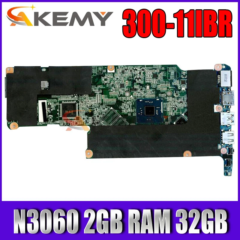 

Материнская плата N3060 2 Гб RAM 32 Гб 5B20L02553 для Lenovo Yoga 300-11IBR