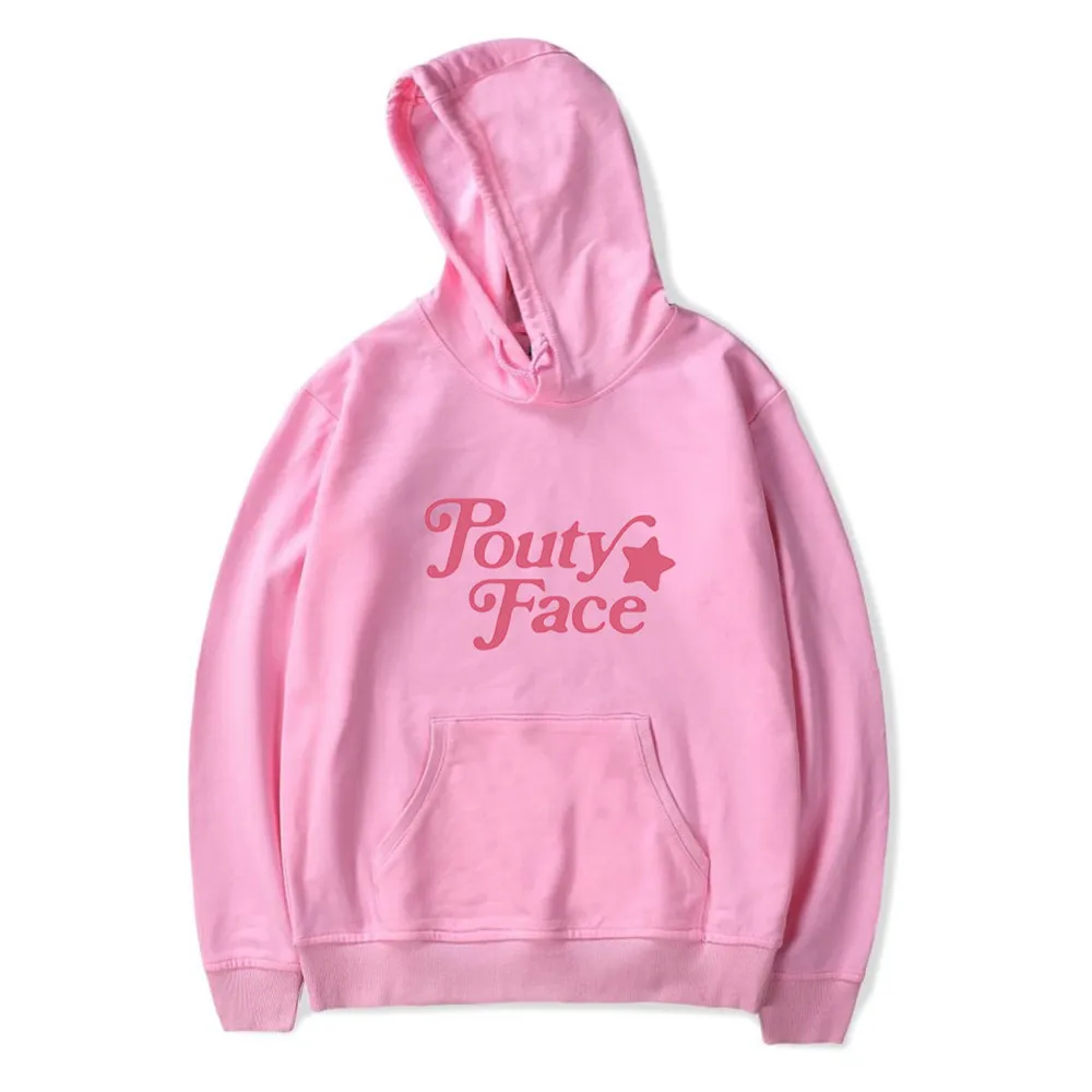 The Hype House Addison Rae Merch Hoodies Sweatshirts Men/Womens Print Pouty Face Oversized men hoodie Fashion Unisex Tracksuit | Женская