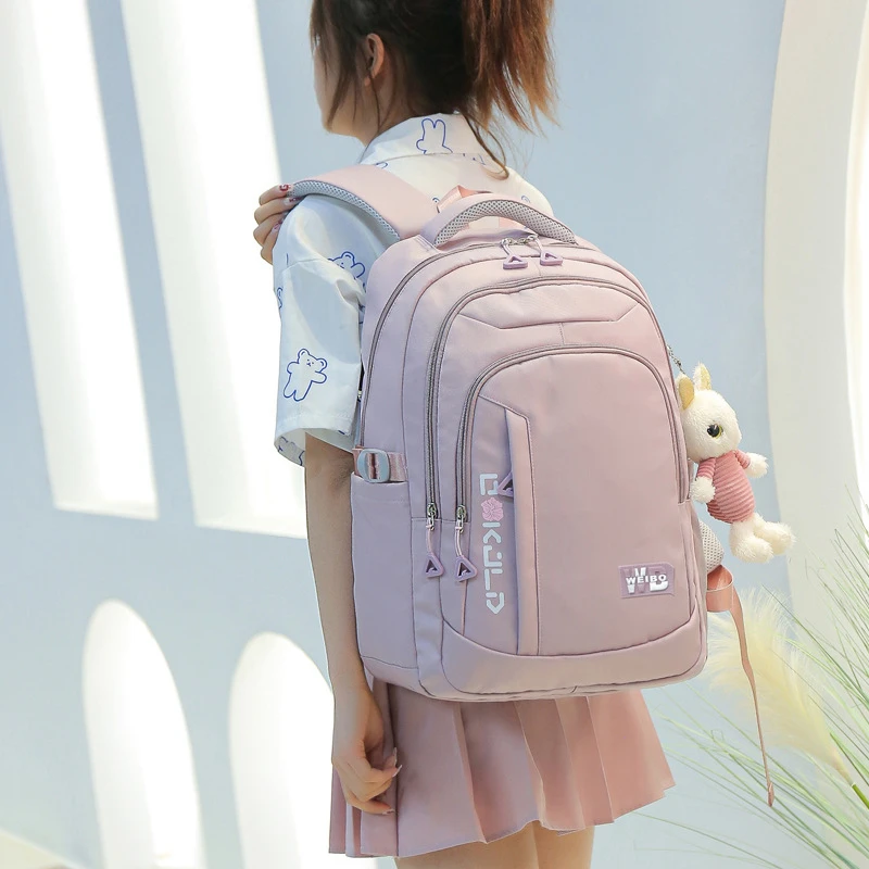 Large Fashion Schoolbags Cute Student School Backpack Printed Waterproof kids Rucksack Primary School Book Bags for Teenage Girl