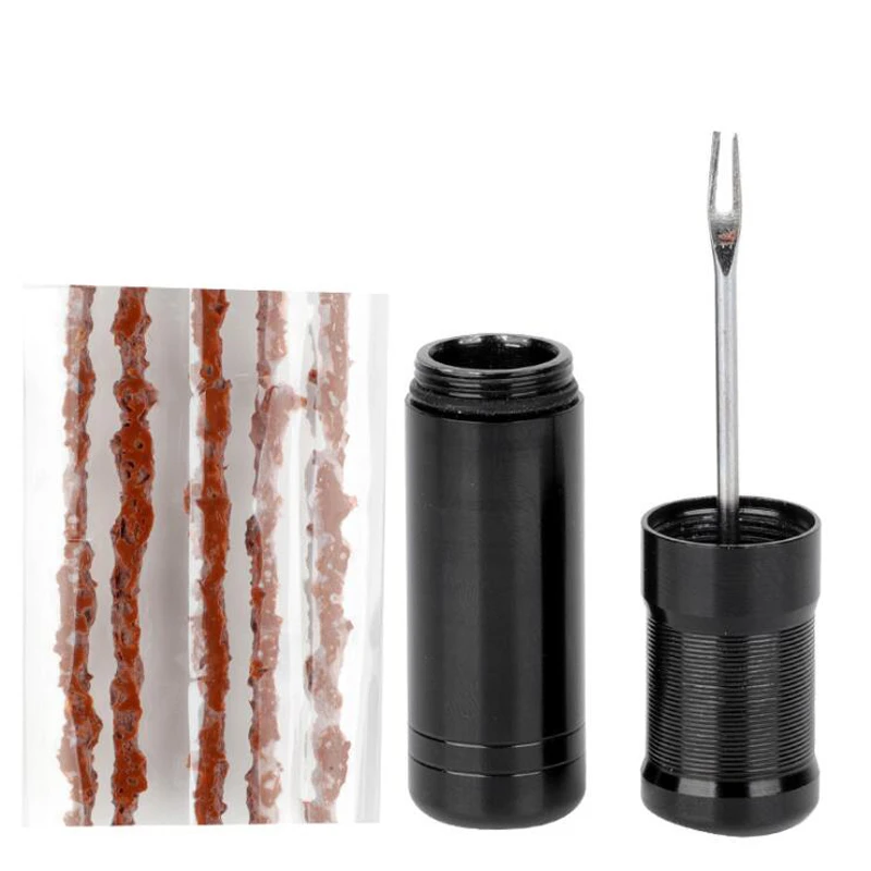 

Tubeless car tire repair tool car motorcycle truck wheel tire puncture plug kit special portable emergency repair tire strip