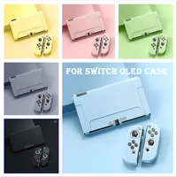 for nintendo switch oled protective case soft cover console joycons oled shell for nintendo switch accessories skin