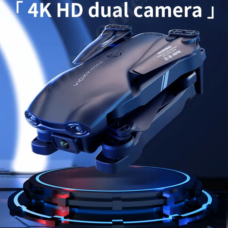 4 ДРК 2021 Новый мини-Дрон с широкоугольным HD 4K 1080P двойная камера WiFi Fpv