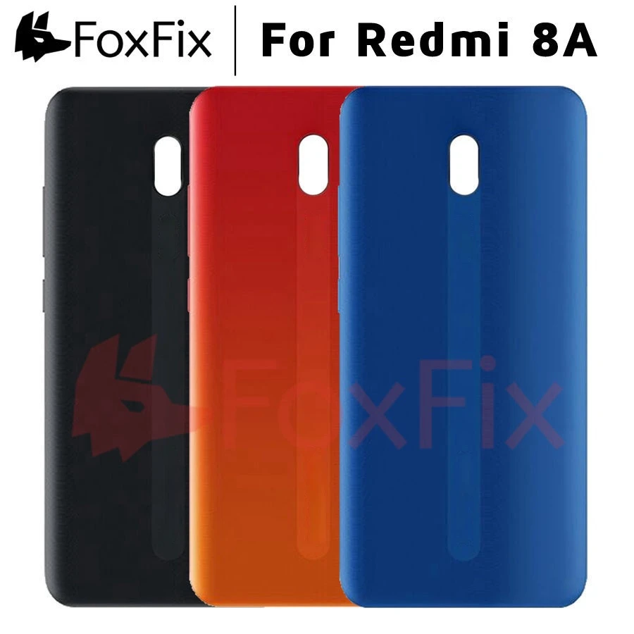 FoxFix корпус для Xiaomi Redmi 8A задней крышки батарейного отсека задняя крышка корпуса