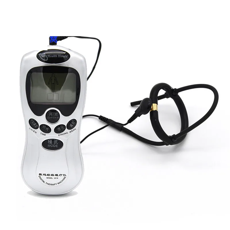 Силиконовый Эластичный пенис Электростимуляция экзотические аксессуары