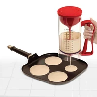 pancake batter cupcake dispenser 1200ml 2 in 1 electric mixer batter funnel kitchen accessories kitchen gadget sets