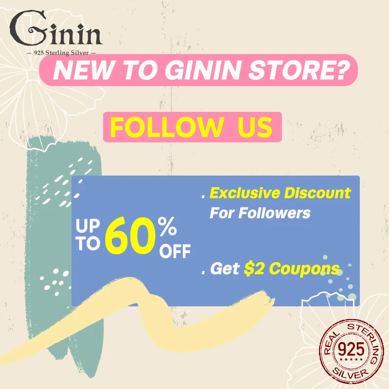 

GININ Real 100% 925 Sterling Silver Dazzling Zircon Star Pendant Choker Necklace For Women Girl Wedding Party Gift Jewelry