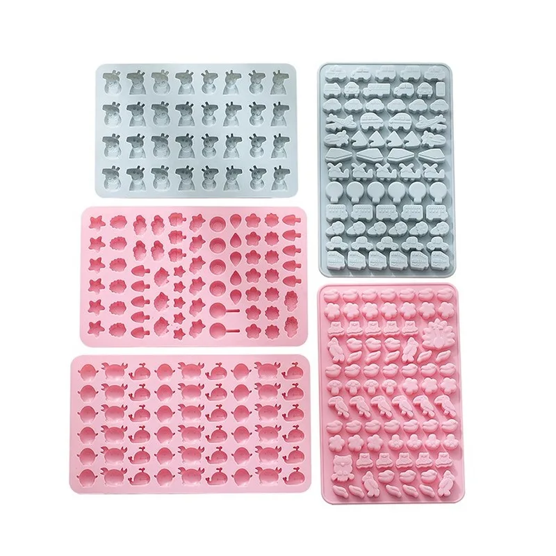 

Homemade cartoon crystal epoxy mold QQ fruit jelly Jelly Chocolate DIY Baking Mould Household high temperature resistance