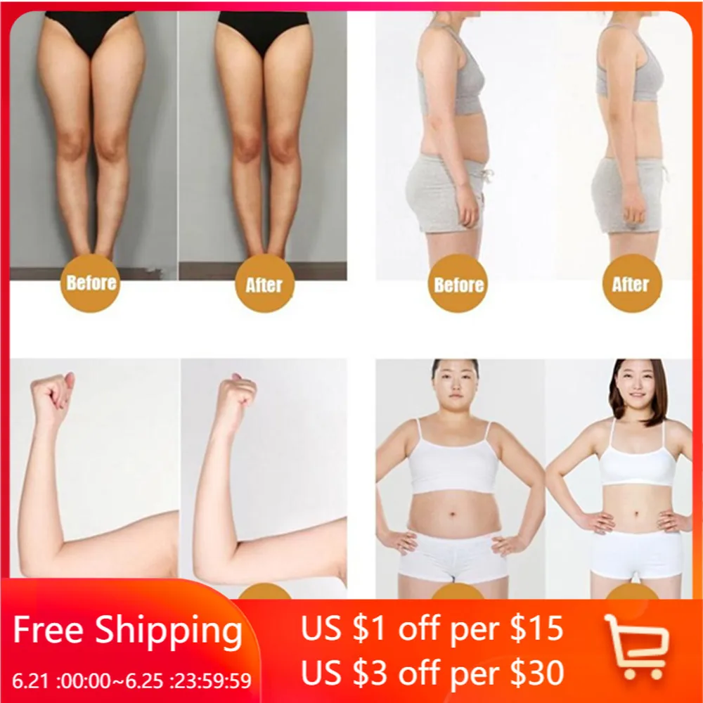 18 шт. эффективный на узкую ногу заплаты для потери веса Сжигание жира Похудение