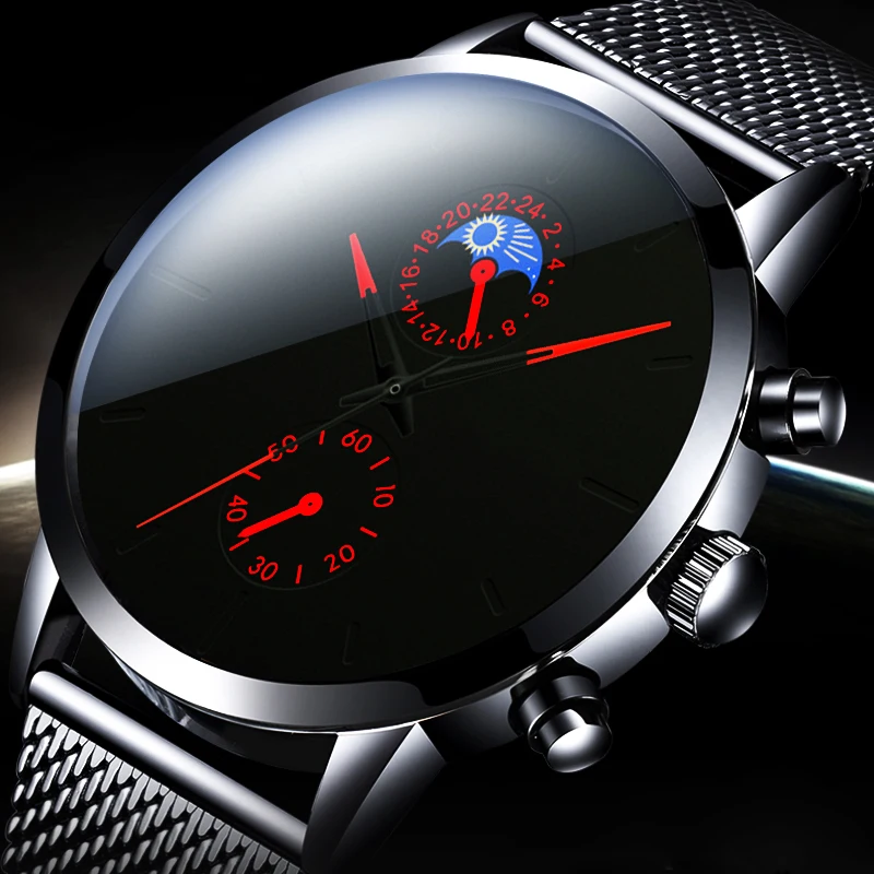 Часы Reloj Hombre мужские деловые модные роскошные классические кварцевые наручные с