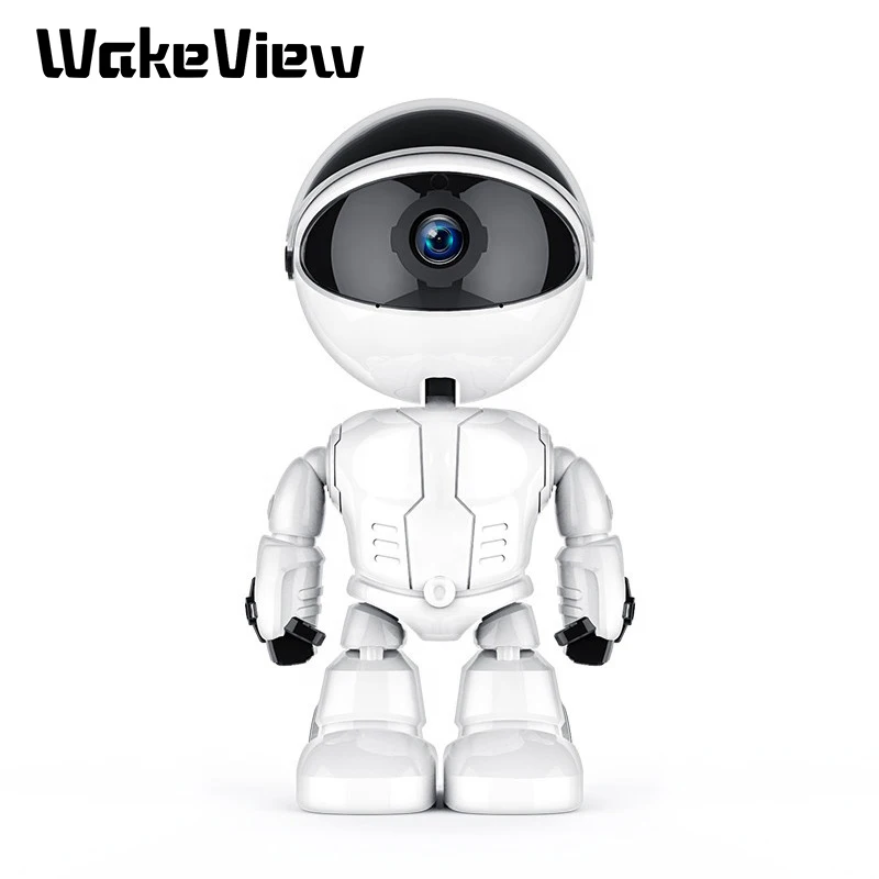 WakeView робот беспроводной P2P облачная технология IP wifi камера ночного видения многоязычные языки дистанционного наблюдения сигнализация IOS Android
