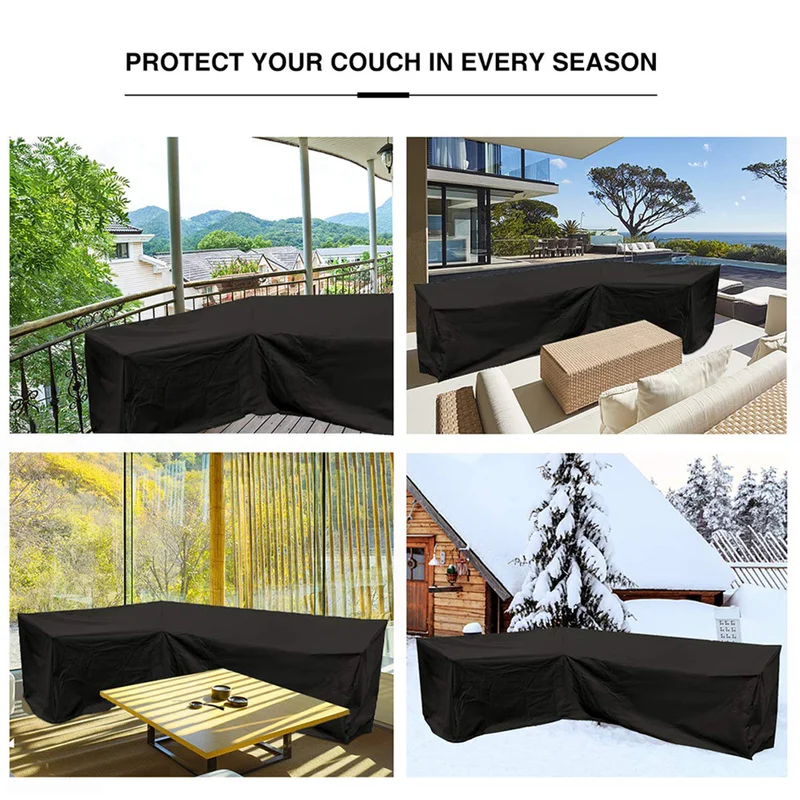 Водонепроницаемый открытый патио мебель крышка Двор садовый стул диван