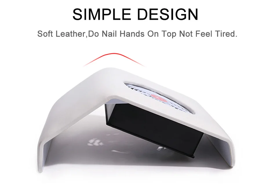 Nail Art Manicure Nail Dust Collector 30W Powerful Vacuum Cleaner Machine for Manicure Dust Collecting Nail Art Equipment
