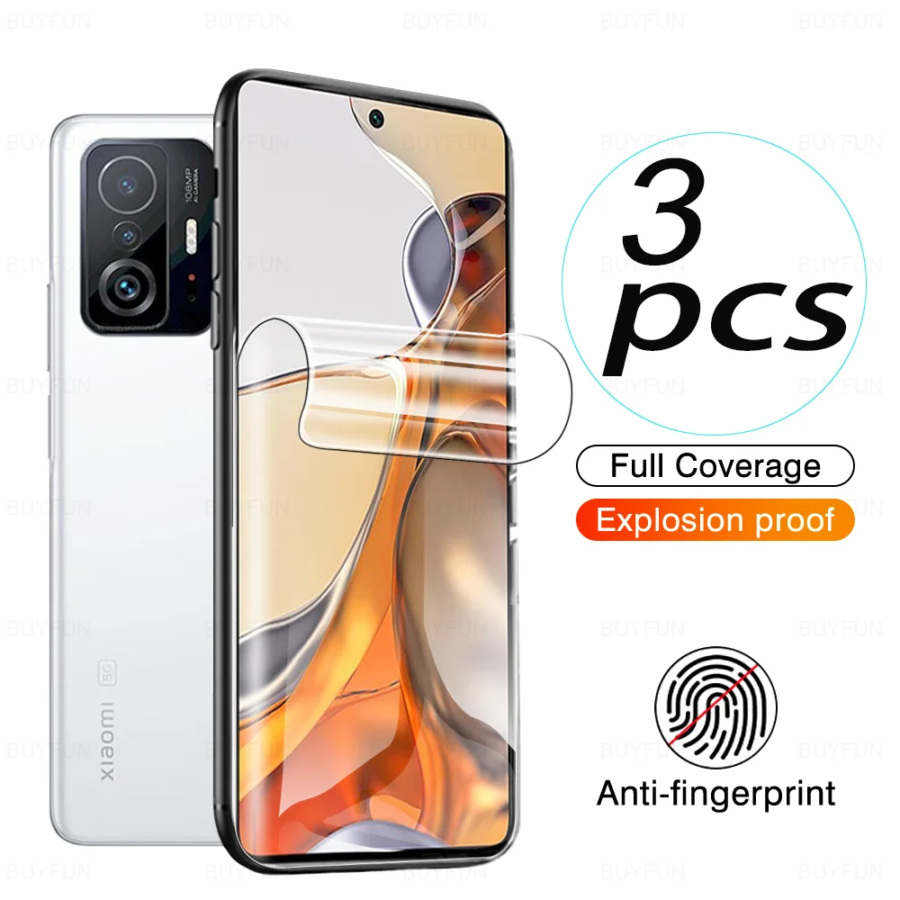 

For Xiaomi Mi 11T Pro Hydrogel Film Screen Protective Film For Xiaomi 11T 11 T 6.67inch protector film