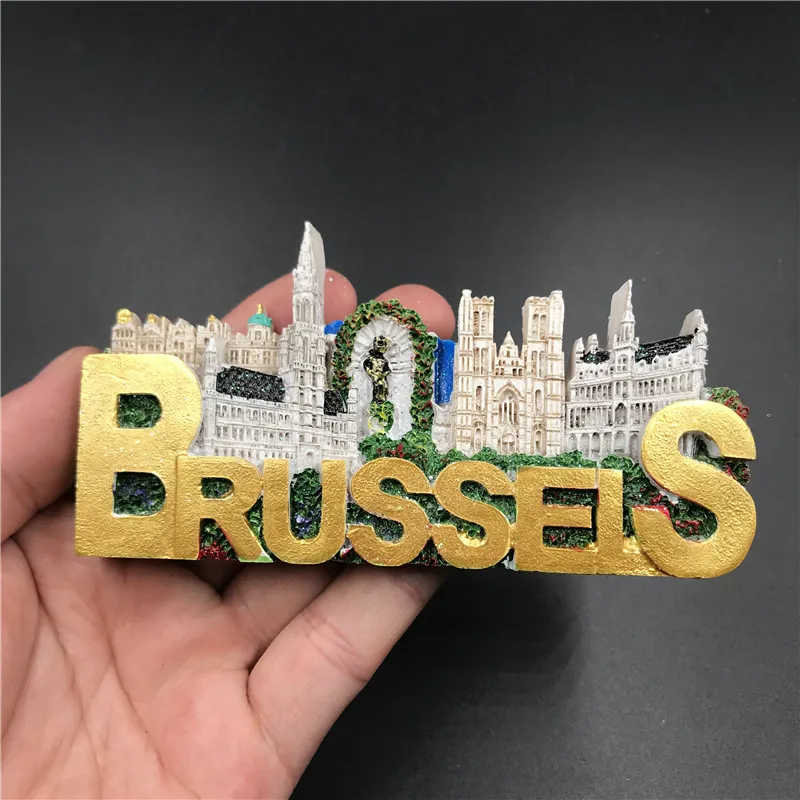Hungary Dubai Thailand Poland Egypt Italy Australia Germany Spain Belgium resin refrigerator magnet | Дом и сад
