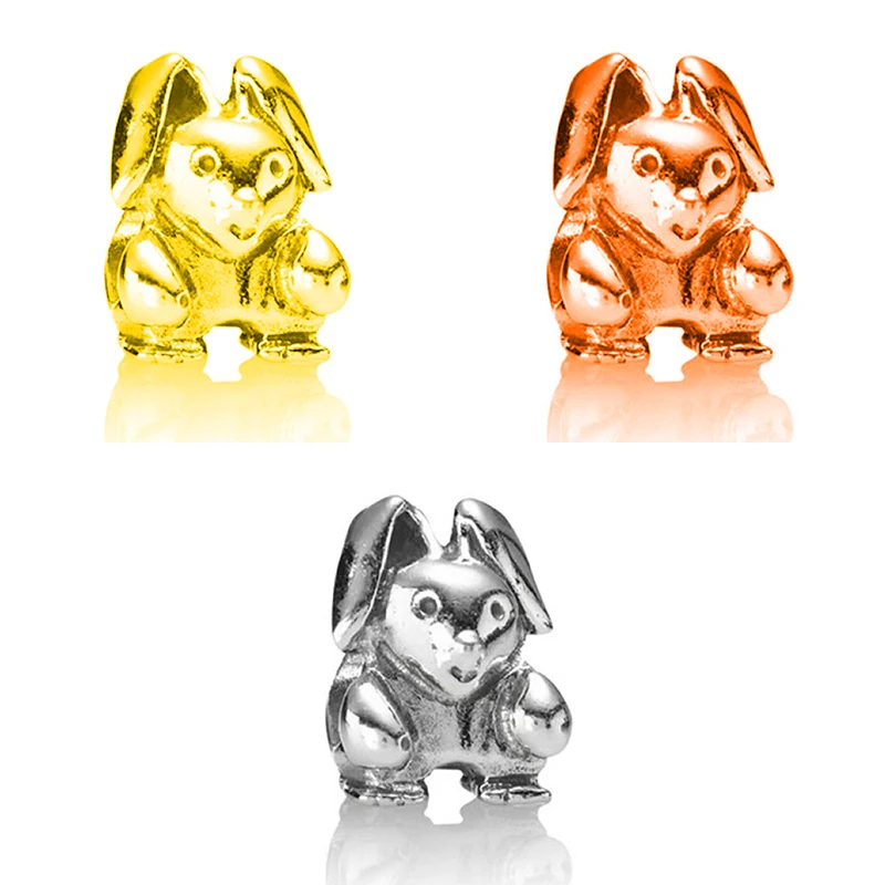 

Best-selling Europe and the United States 3 color Big ear rabbits creative fashion jewelry necklace accessories ladies present