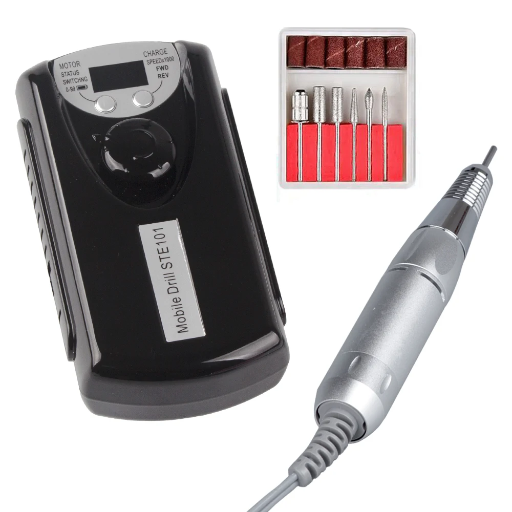 30000 об/мин портативные перезаряжаемые электрические сверла для ногтей