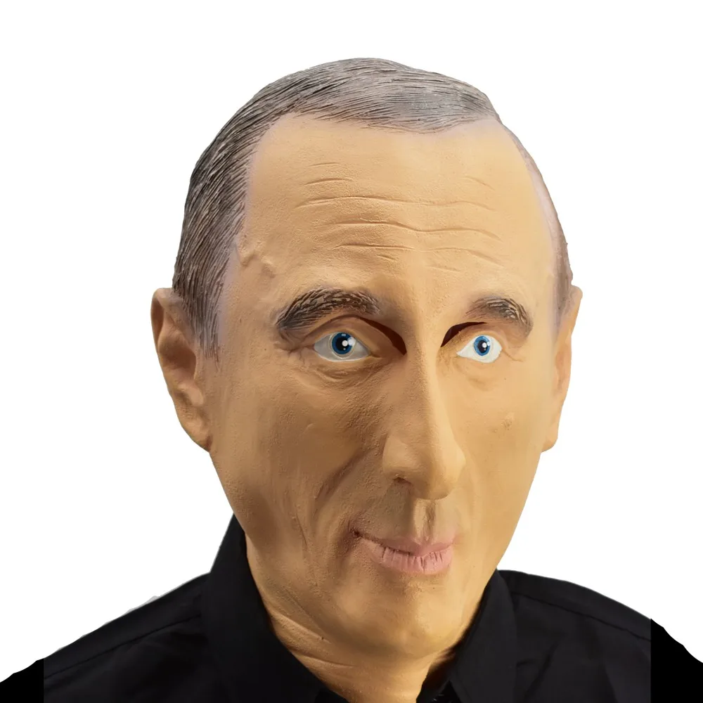 Маскарадная маска мужская человеческое лицо российский президент Путин