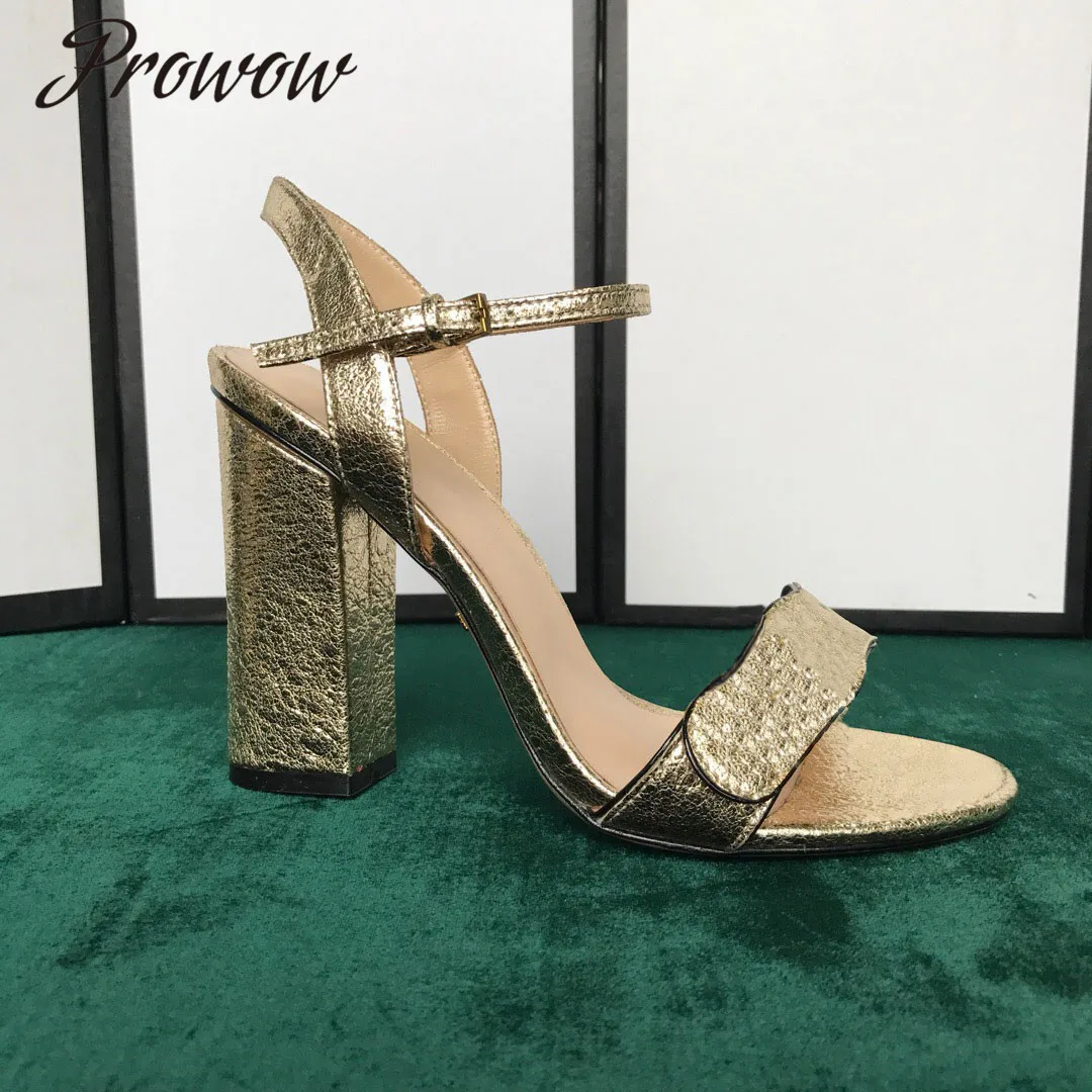 

Новинка весенне-летние металлические роскошные Брендовые женские туфли на высоком каблуке с открытым носком