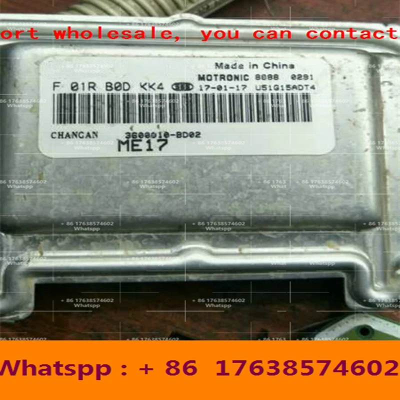 Компьютерная плата для Changan car engine/ME17 ECU/F01RB0DBS9 F01R00DBS9 3600010-BJ02/F01R00DKK4 3600010-BD02 F01RB0DKK4/ME17 |