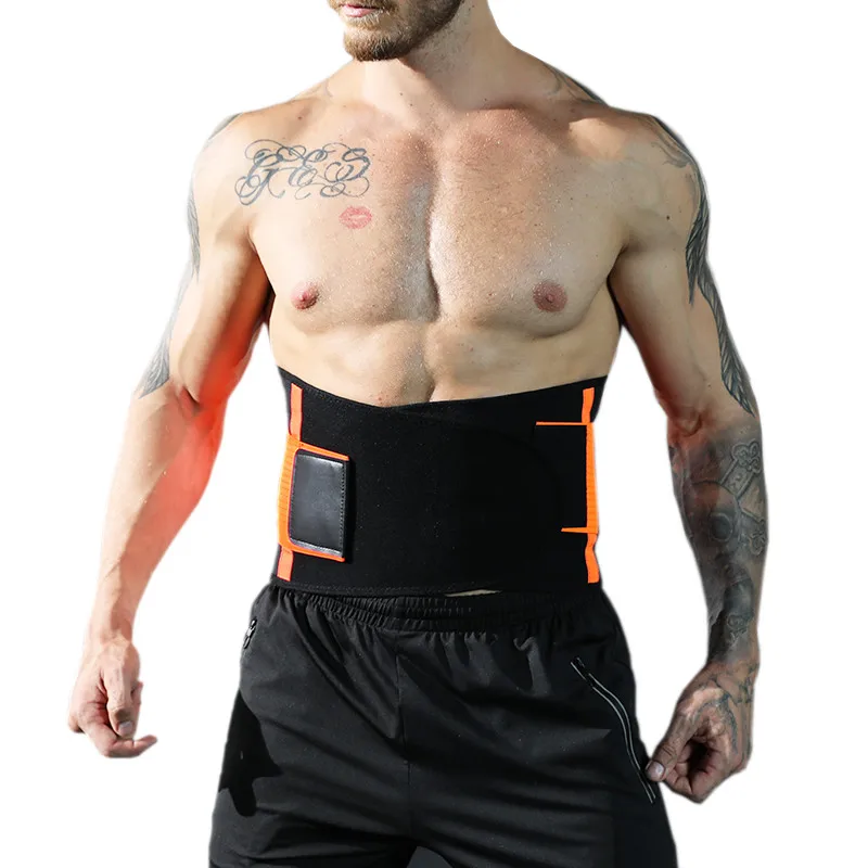

Support Fitness Lumbar Adjustable Belt Back Waist Trainer Men Elastic Belt Brace Weightlifting Women Trimmer Waist Abdominal Tri