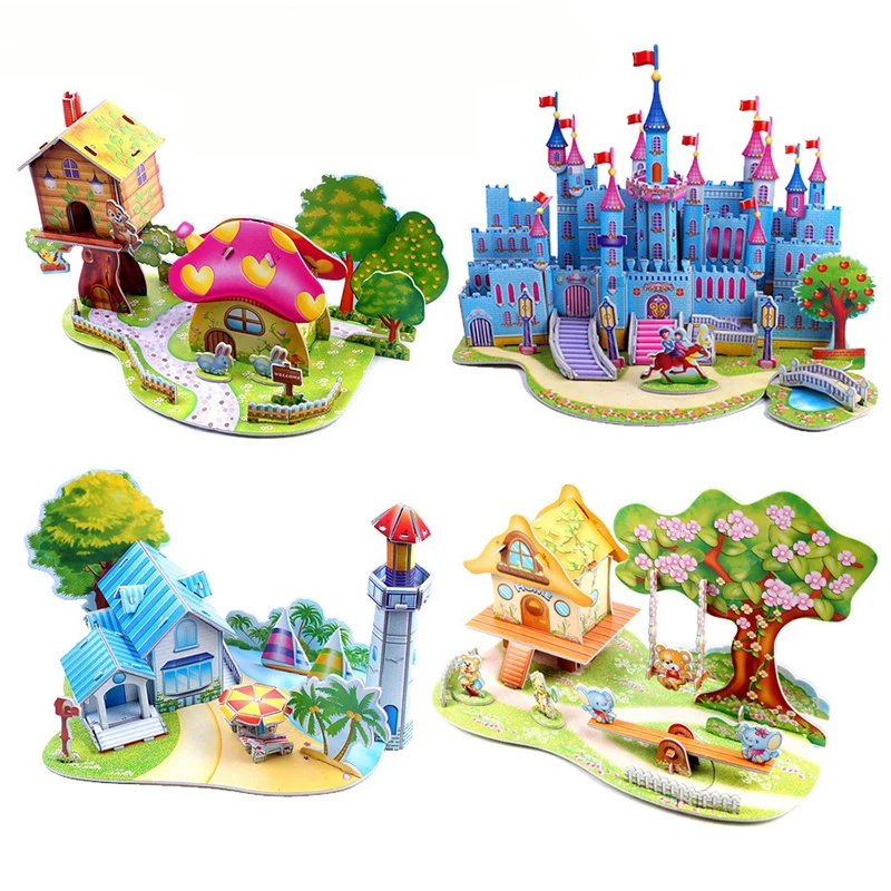 

3d трехмерная модель пазла, игрушка