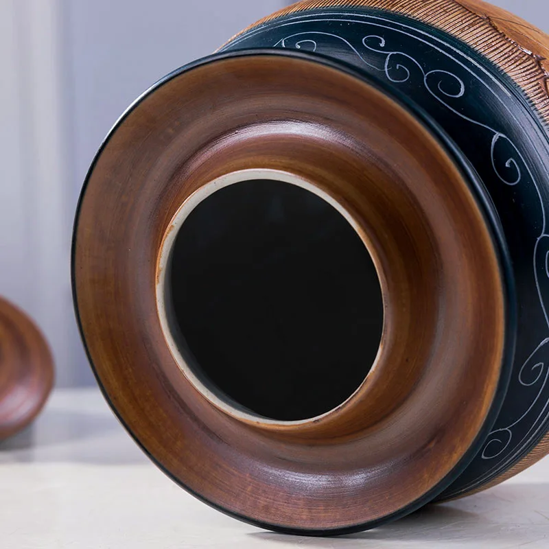 Винтажные керамические банки для солений домашний ресторан маринованная