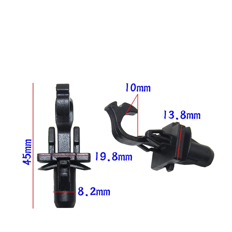 6 шт. пластиковые клипсы для Toyota Land cruiser RAV4 Crown Reiz Corolla Yaris Vios Camry Highlander Prius |