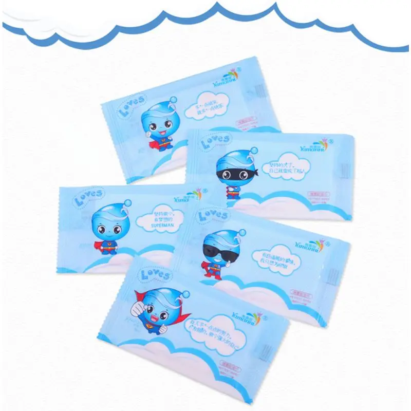 1 мешок одноразовые детские влажные салфетки путешествия портативный дети