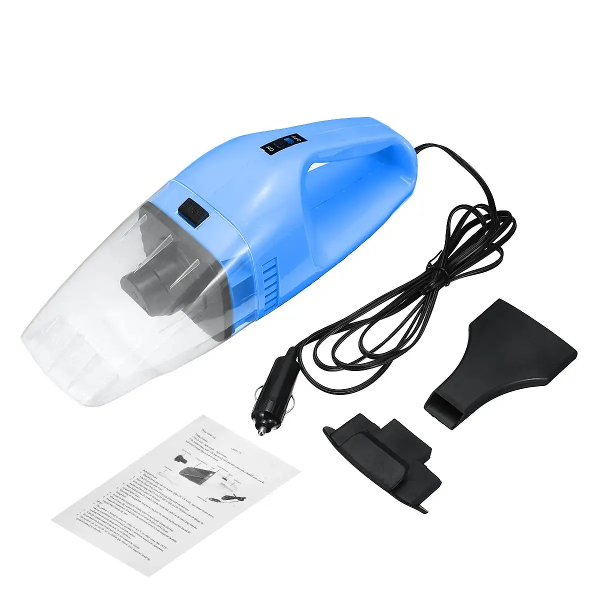 

Car Home Vacuum Cleaner 75W 12V 2600PA Powerful Handheld Vacuum Cleaner Wet And Dry Use with Disassemble Washable Filfter