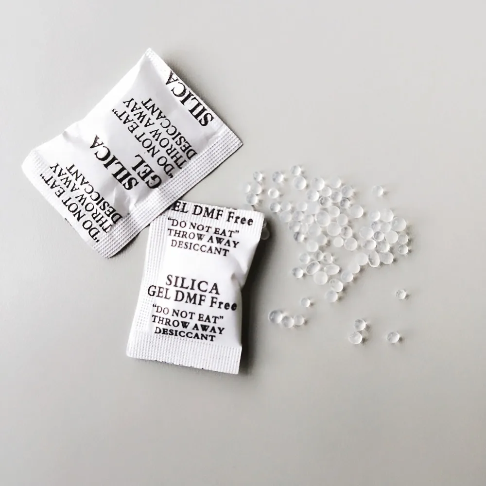 

1g/bag Silica Gel Desiccant Food Package Dehumidifier Non-Toxic Transparent Desiccant 50pcs