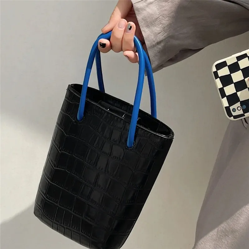 Patchwork Tote Bag for Women Luxury Phone Bag Exquisite Shoulder Bag Wallet Leather Delicate Big Capacity Lovely Korean Style