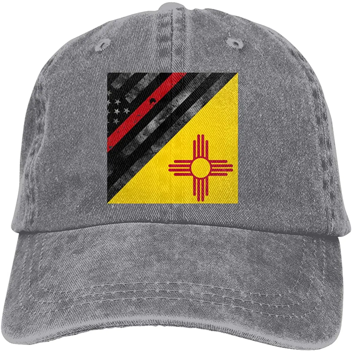 

American Flag Mexican Flag Denim Hat Adjustable Plain Cap Baseball Caps