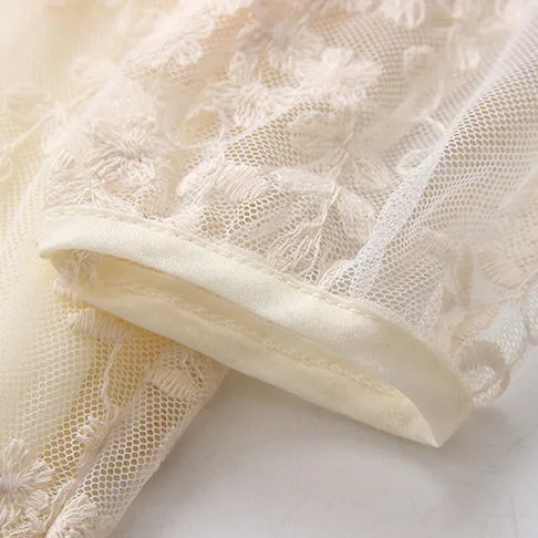 2019 г. Платья для девочек модные сетчатые дизайнерские белые детские платья