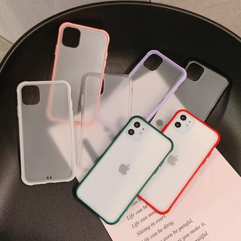 Abmos Phone Case PC + TPU two in one for iphone 11 7 8 6 6s plus X Xs max Xr Pro |